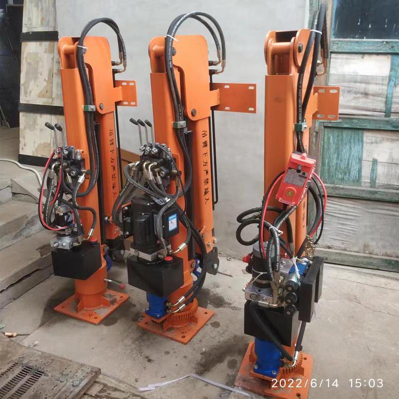 梅江区重汽蓝牌随车吊 3.2吨 国六动力强 液压驱动 农用自卸起重机